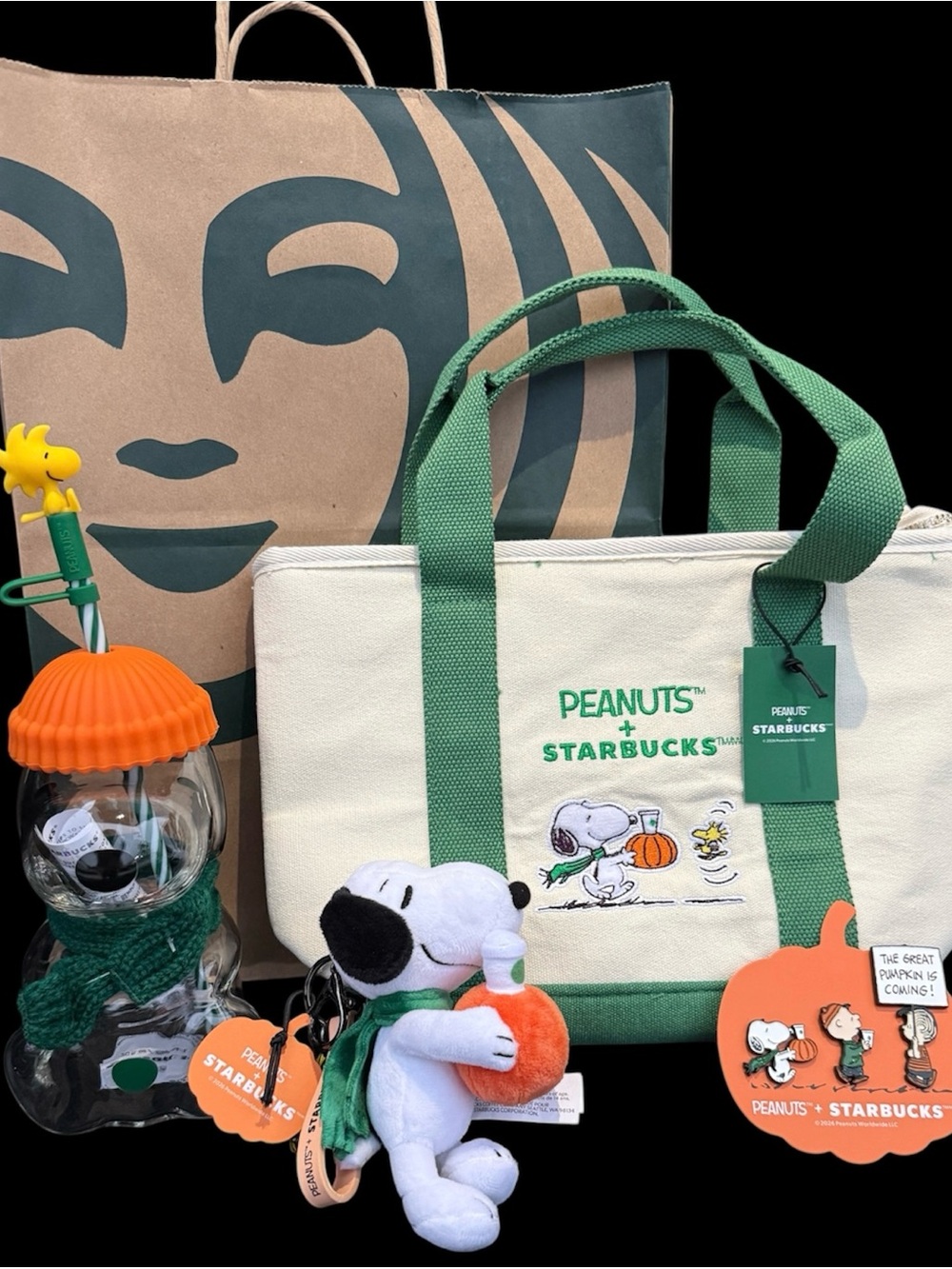 Peanuts x Starbucks Snoopy Fall Collection Bundle
